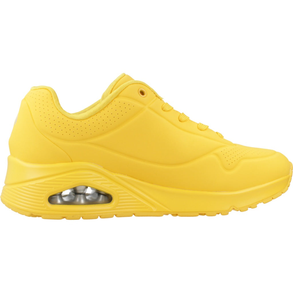 SKECHERS UNO STAND ON AIR en color AMARILLO  (4)