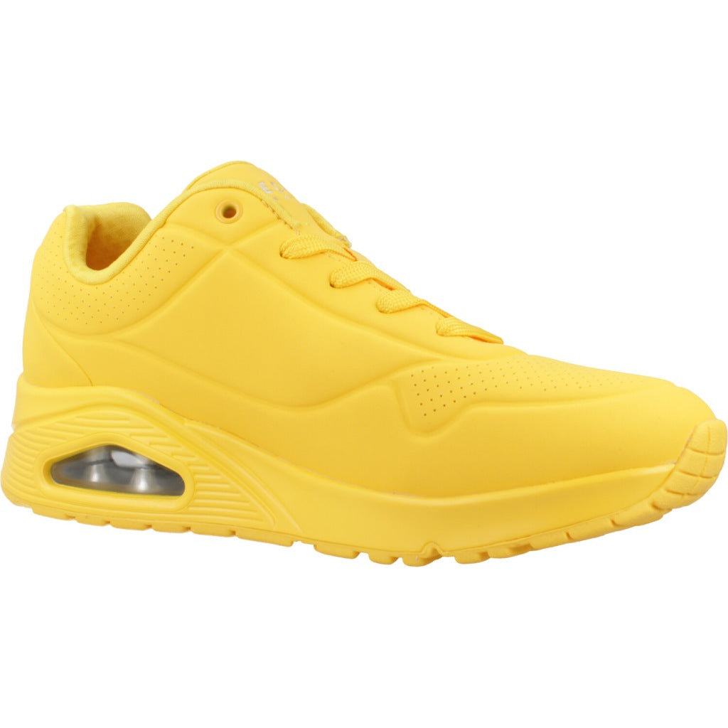 SKECHERS UNO STAND ON AIR en color AMARILLO  (5)