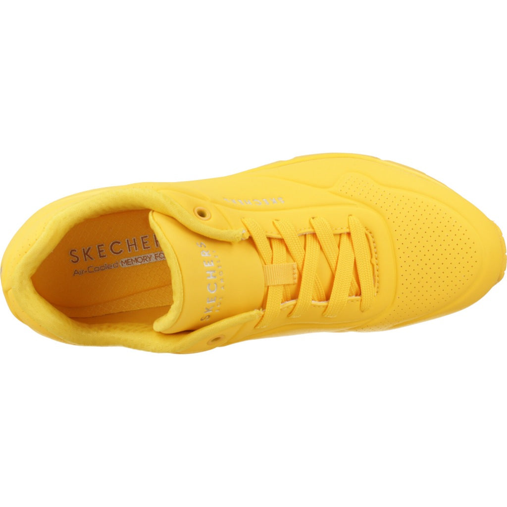 SKECHERS UNO STAND ON AIR en color AMARILLO  (7)