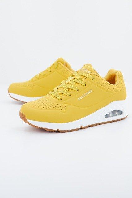 SKECHERS UNO STAND ON AIR en color AMARILLO  (1)