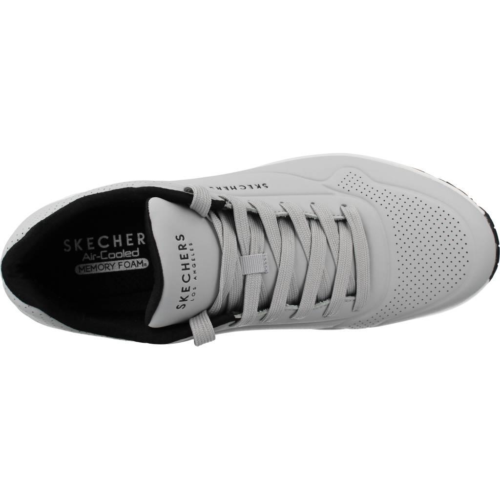 SKECHERS UNO STAND ON AIR en color GRIS  (7)