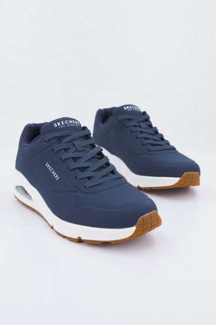 SKECHERS UNO STAND ON AIR en color AZUL  (2)