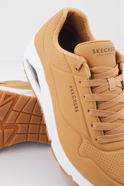 SKECHERS UNO - STAND ON AIR en color MARRON  (4)