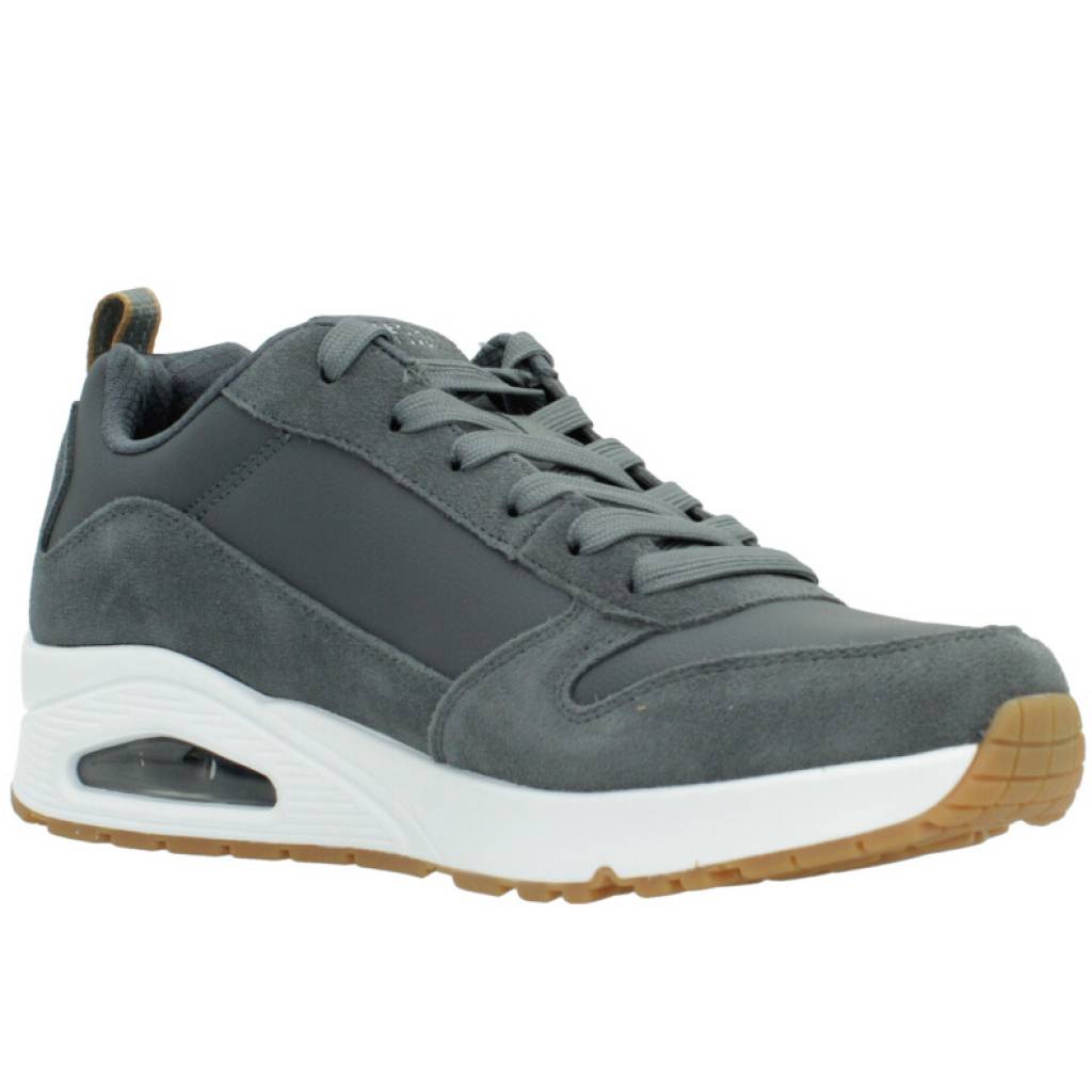 SKECHERS UNO - STACRE en color GRIS  (5)