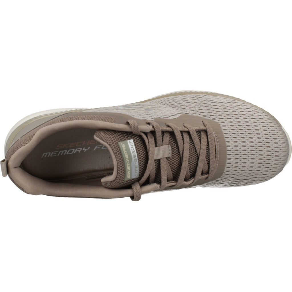 SKECHERS BOUNTIFUL QUICK PATH en color MARRON CLARO  (6)