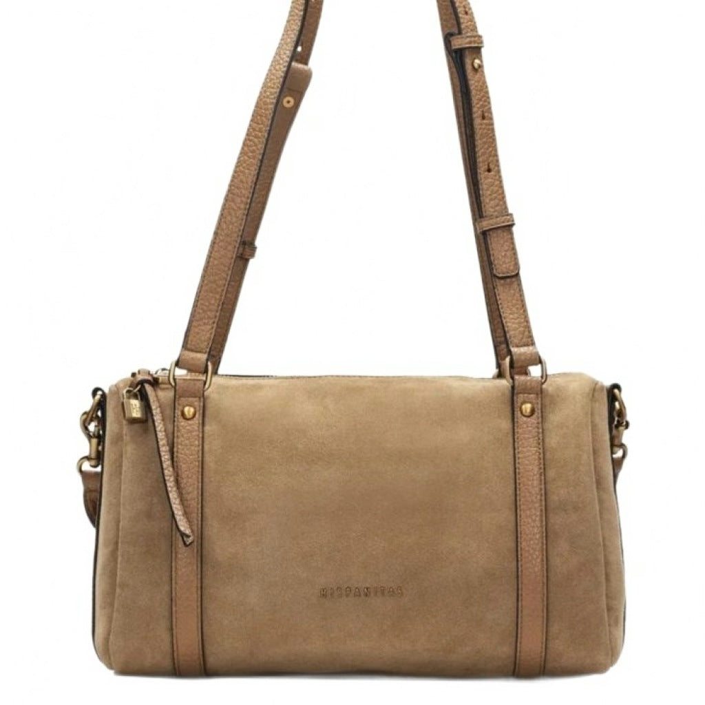 HISPANITAS BI BOLSO en color MARRON CLARO  (4)