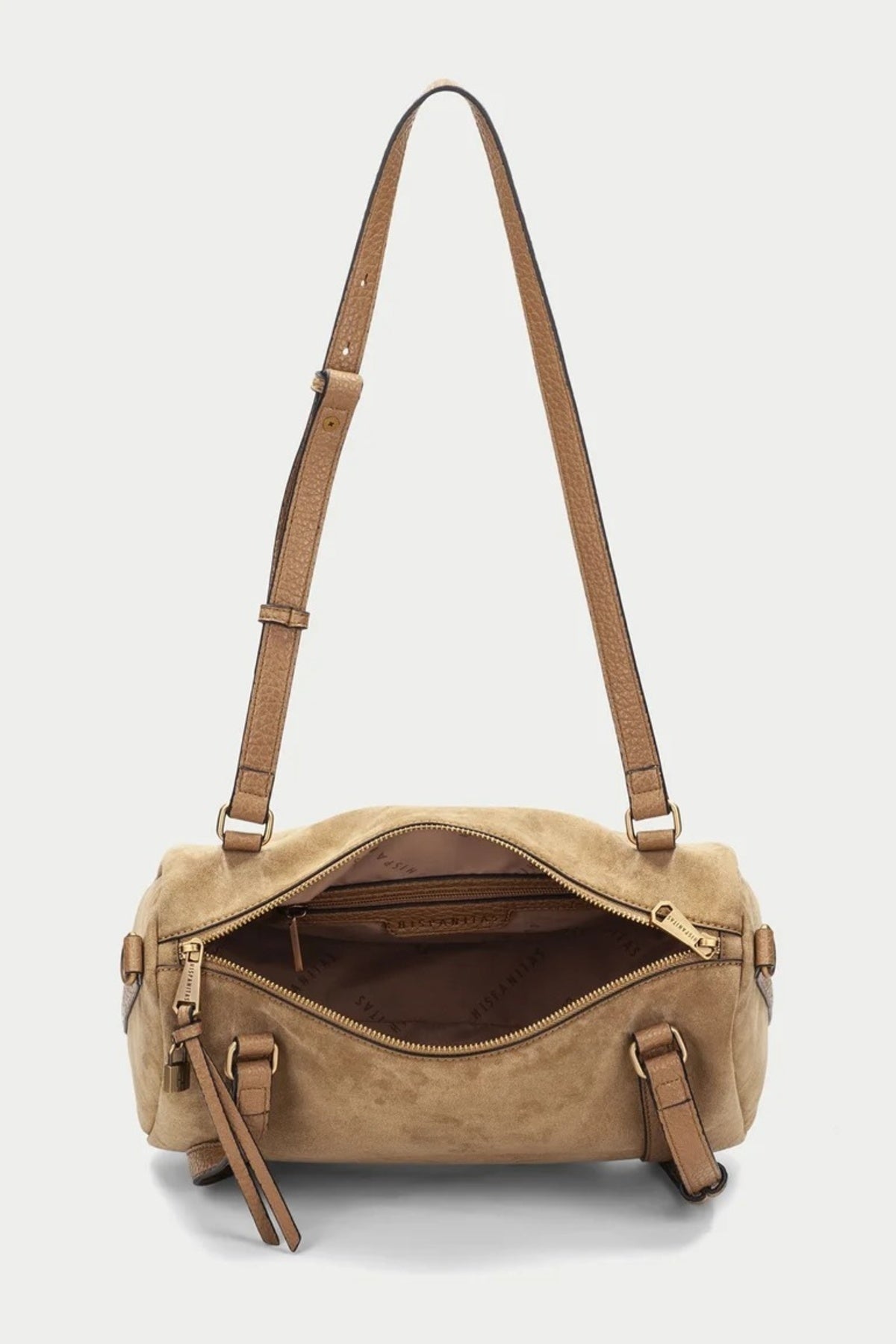 HISPANITAS BI BOLSO en color MARRON CLARO  (2)