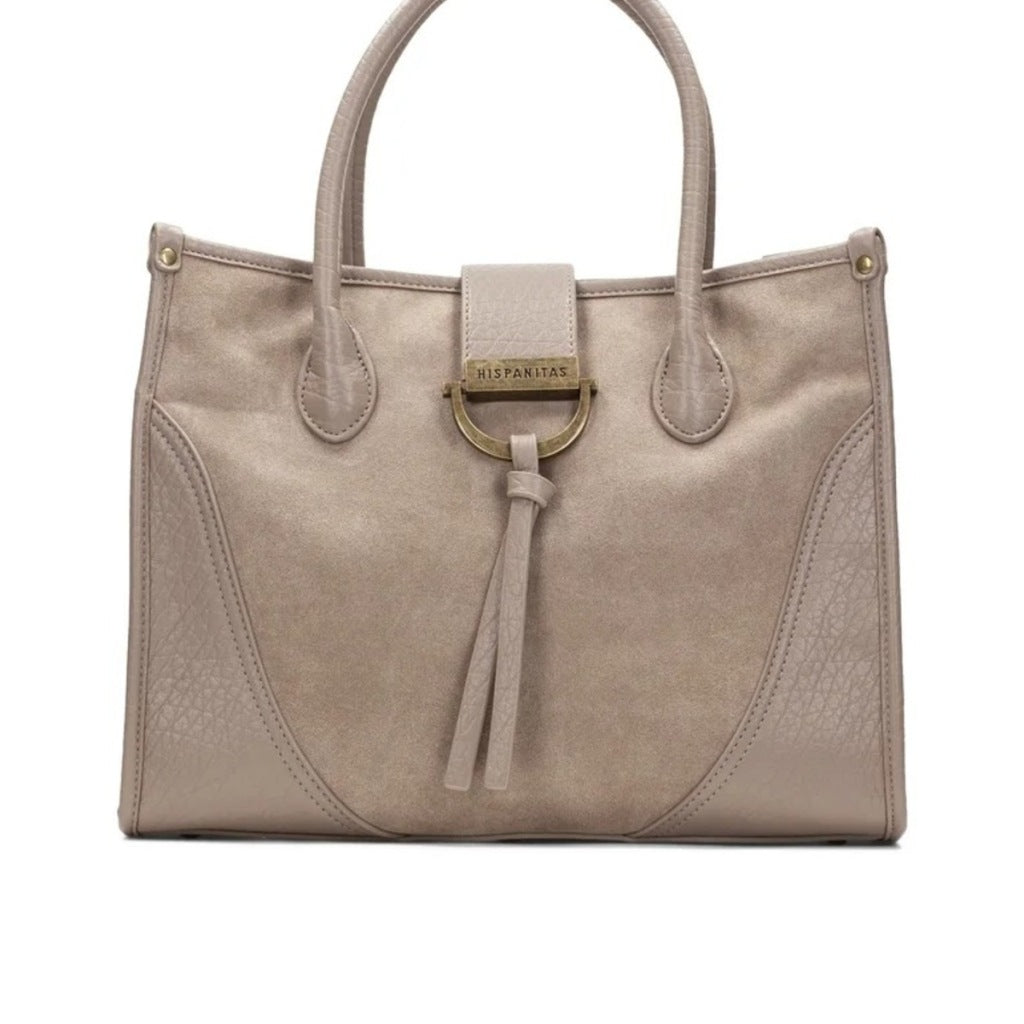 HISPANITAS BI BOLSO en color BEIS  (4)
