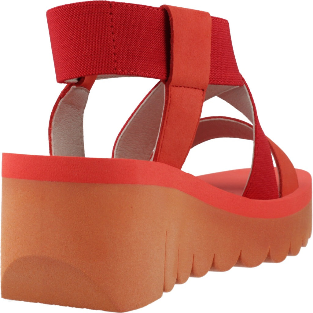 FLY LONDON YABI en color ROJO  (3)