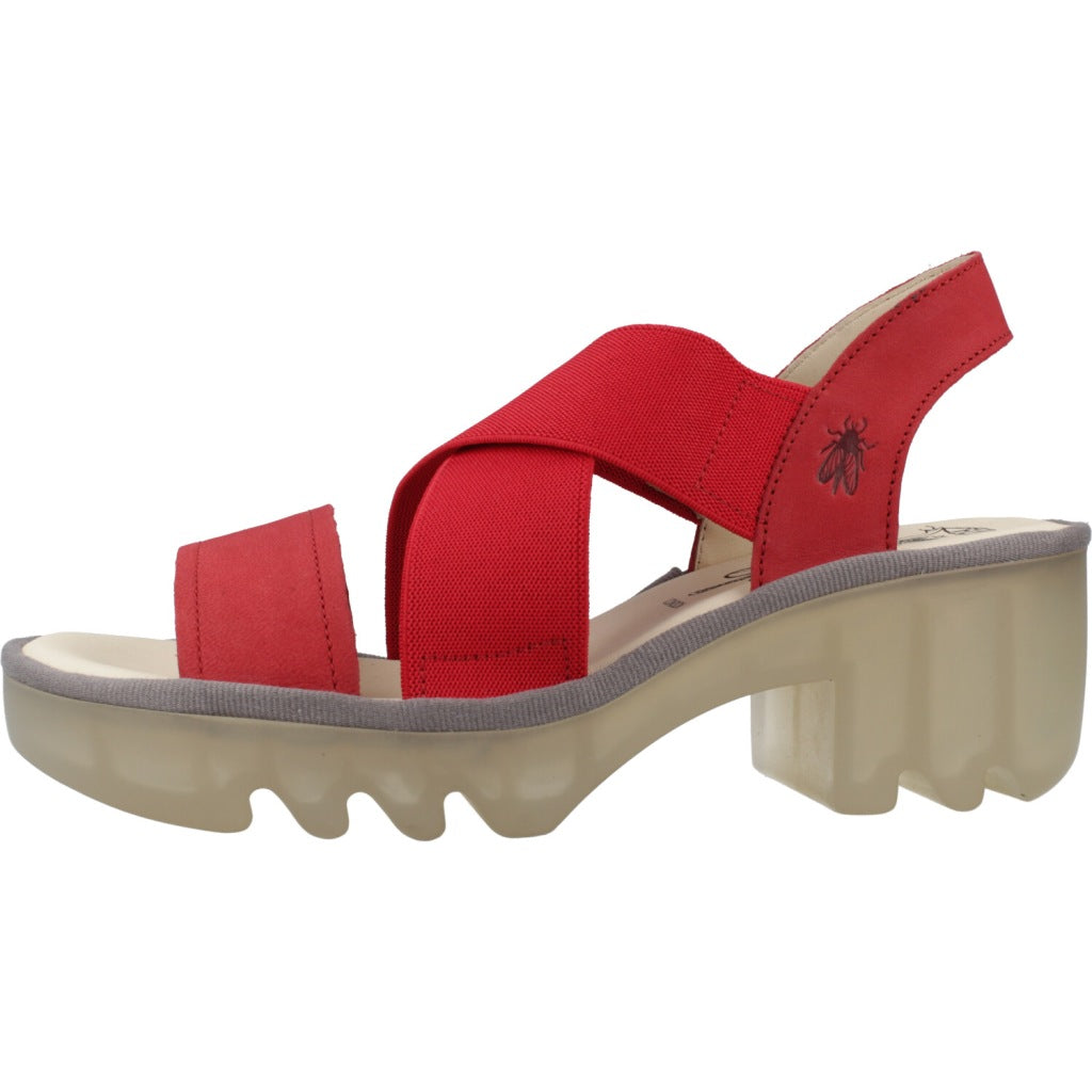 FLY LONDON TAJI en color ROJO  (2)