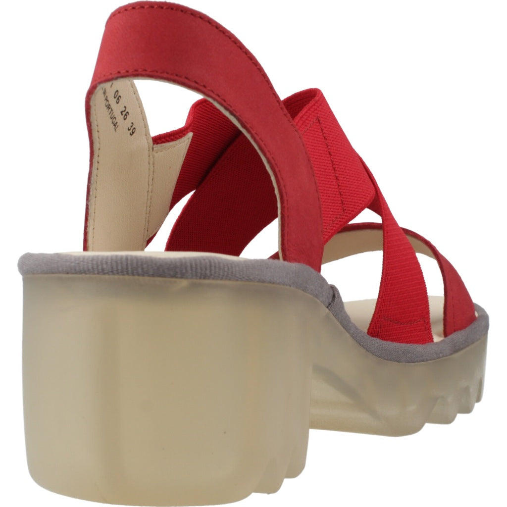 FLY LONDON TAJI en color ROJO  (3)