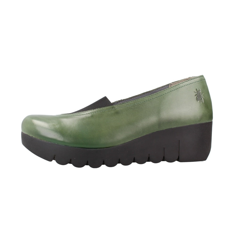 FLY LONDON P ZAPATO VEIK en color VERDE  (2)