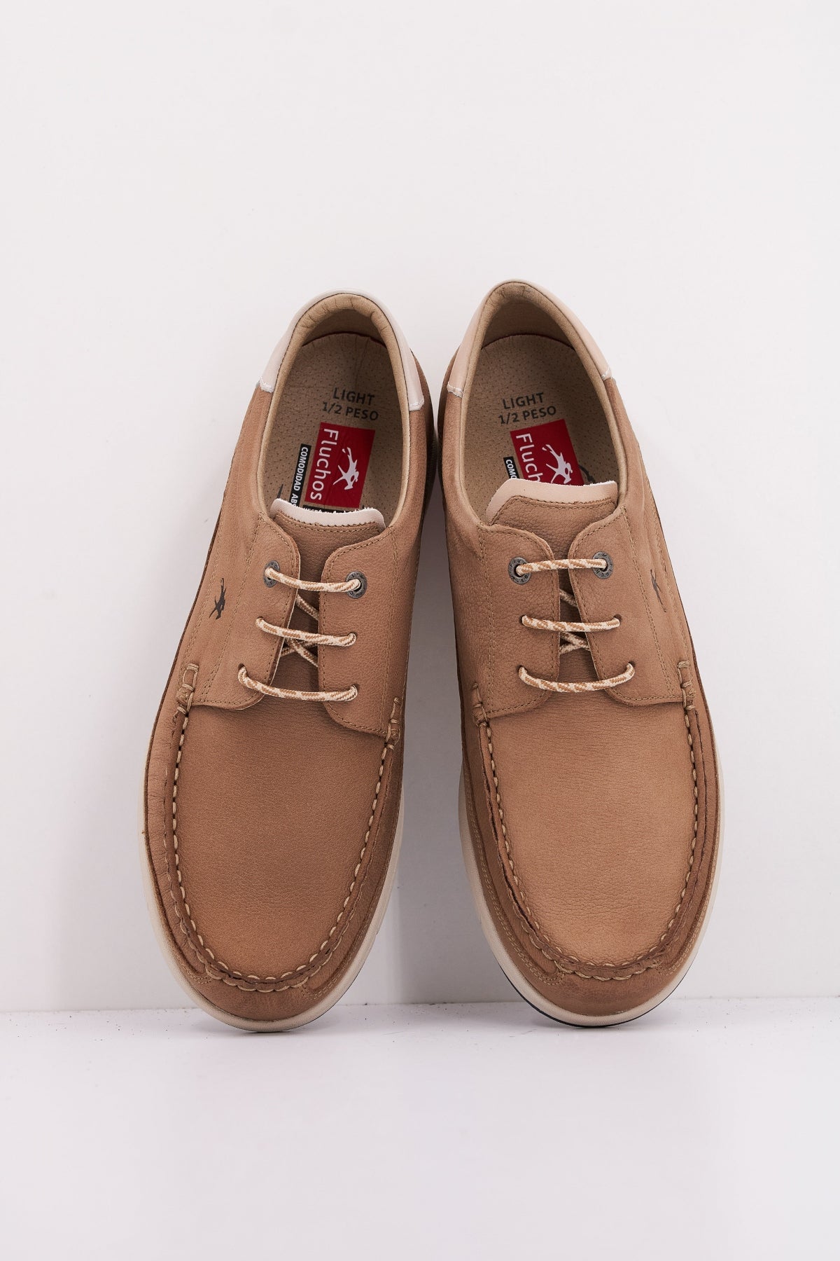 FLUCHOS F en color MARRON CLARO  (3)