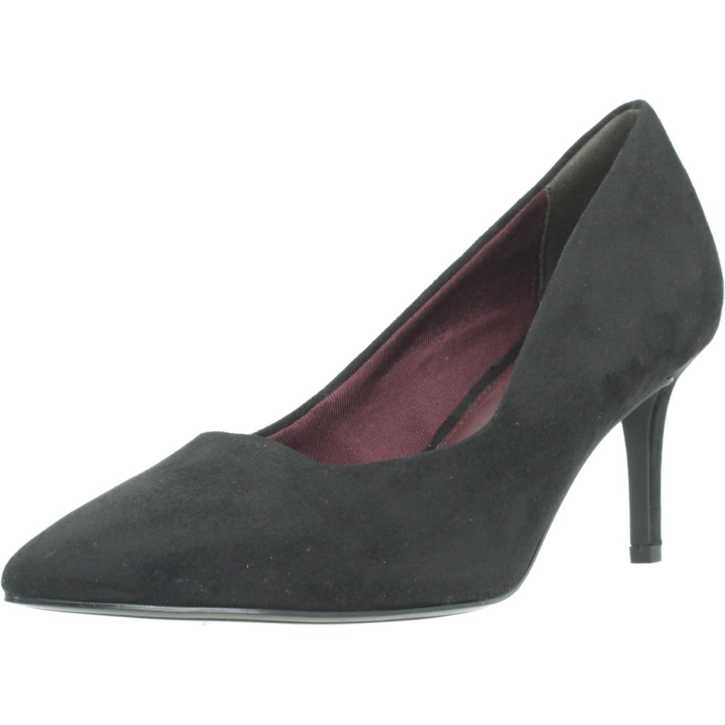 TAMARIS   ZAPATO TACON en color NEGRO  (1)