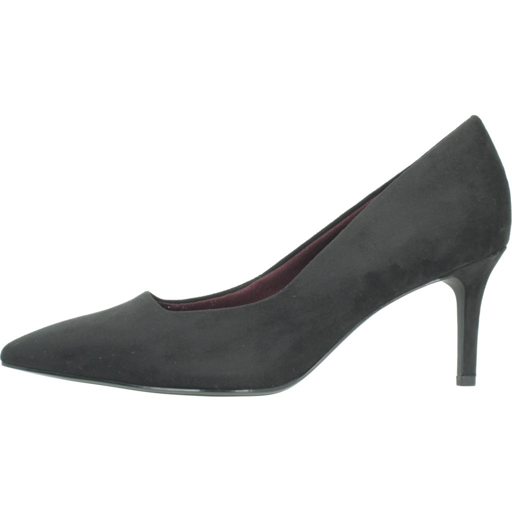 TAMARIS   ZAPATO TACON en color NEGRO  (2)