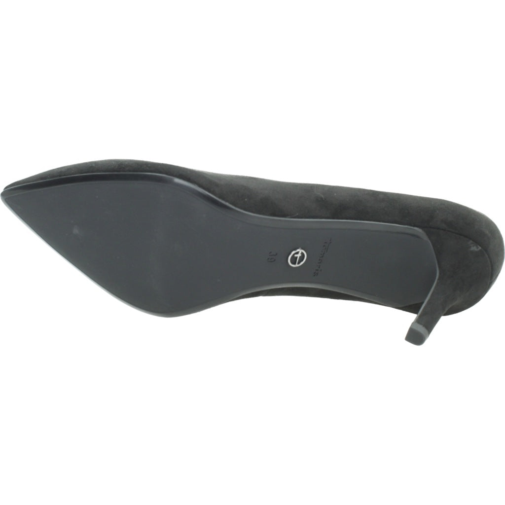 TAMARIS   ZAPATO TACON en color NEGRO  (6)