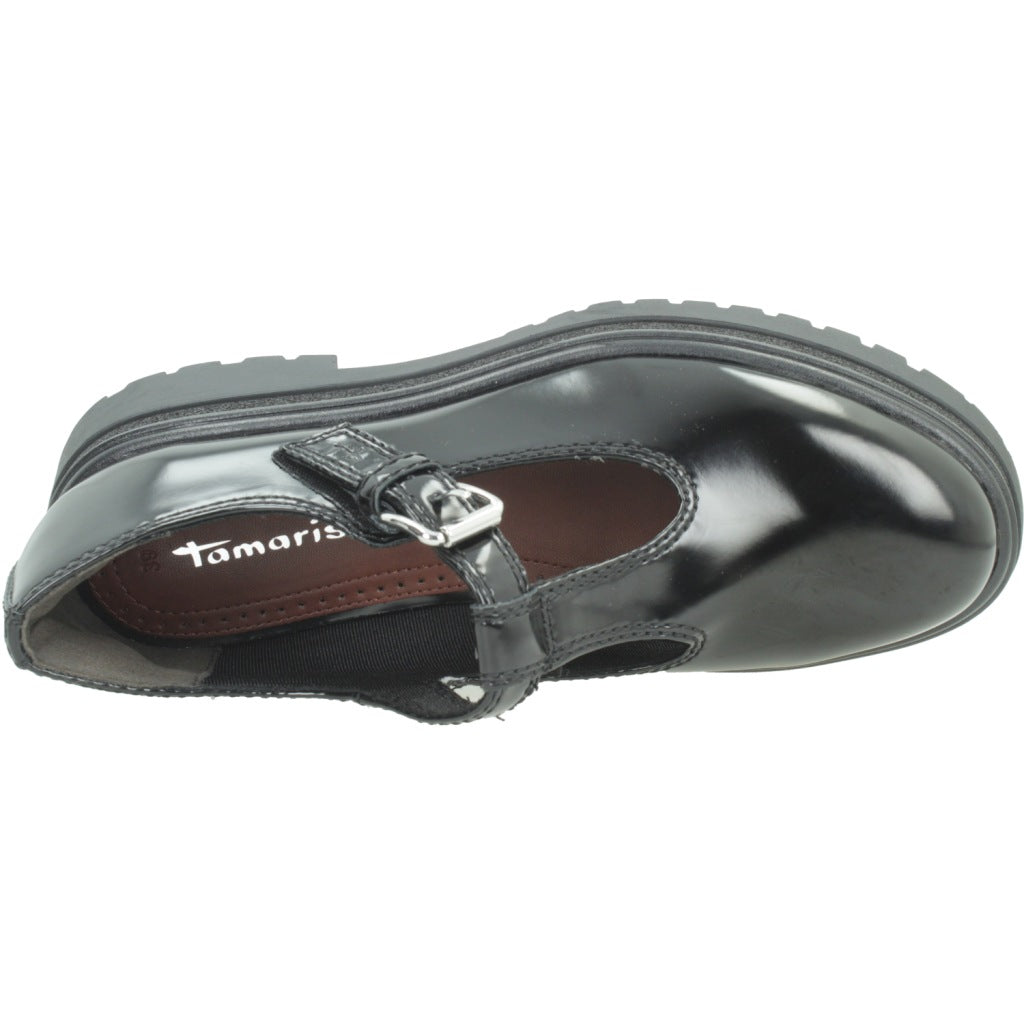 TAMARIS   BLUCHE HEBILLA en color NEGRO  (7)