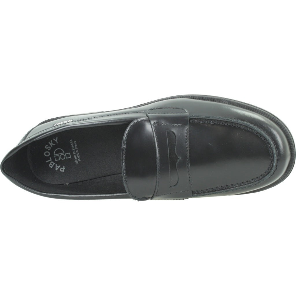 PABLOSKY P ZAPATO COLEGIAL en color NEGRO  (7)