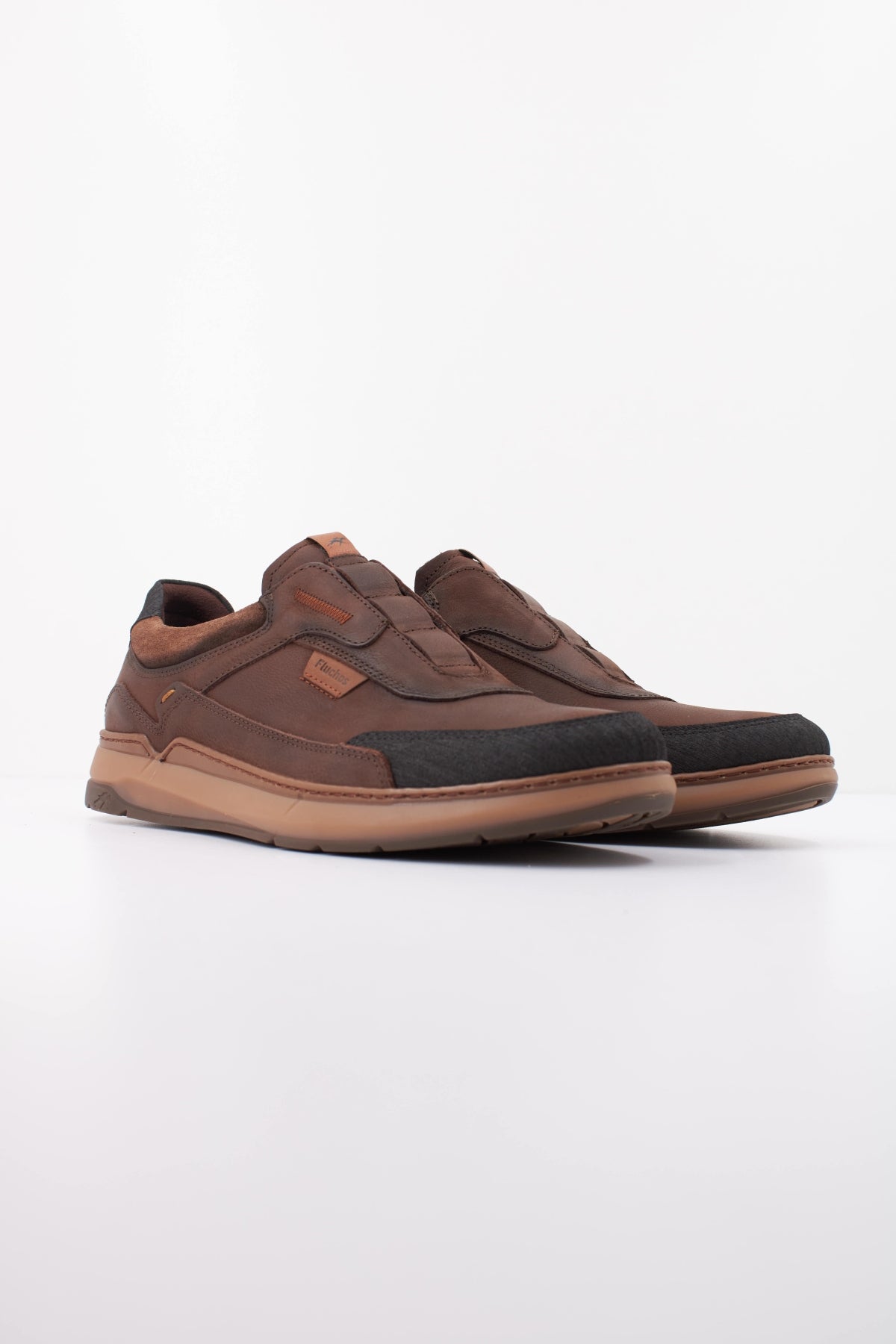 FLUCHOS F VEGABUCK CAFE en color MARRON  (2)