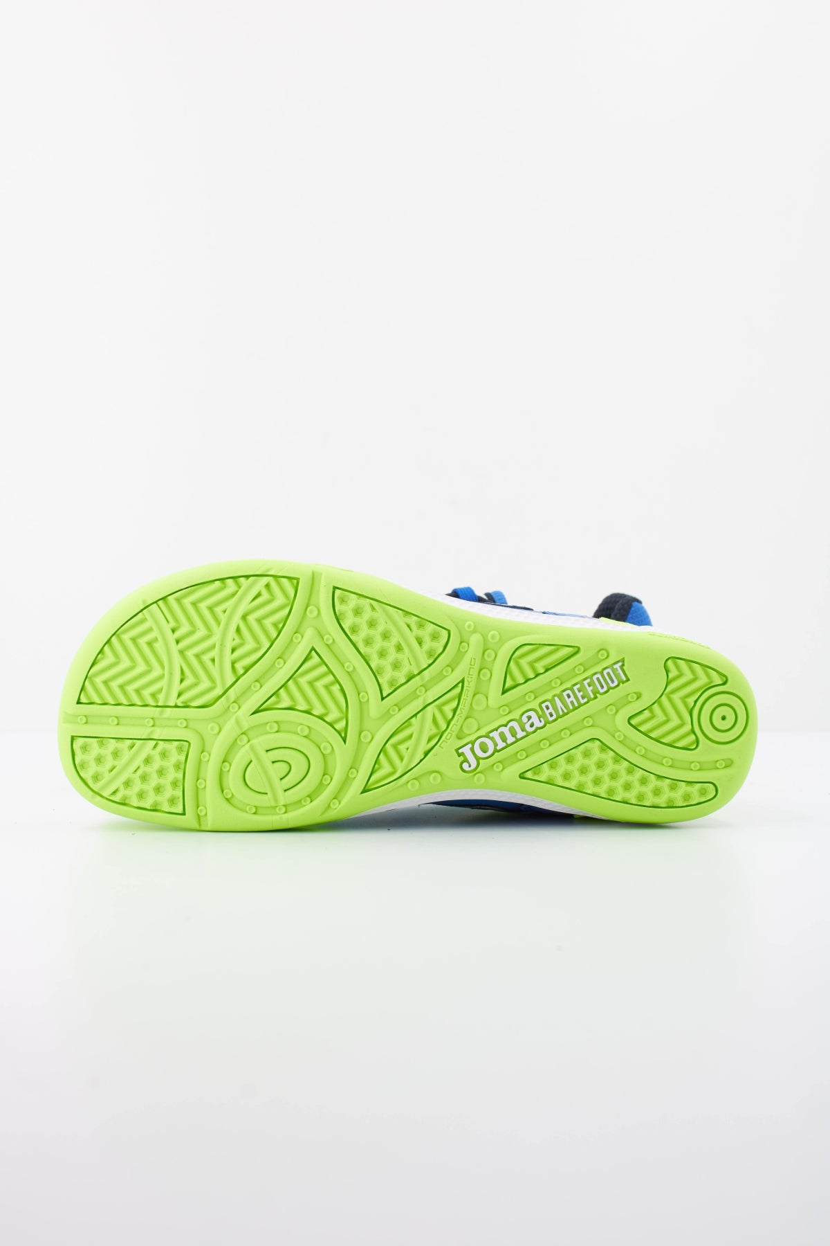 JOMA  FÚTBOL SALA TOP FLEX JR  BAREFOOT en color AZUL  (5)