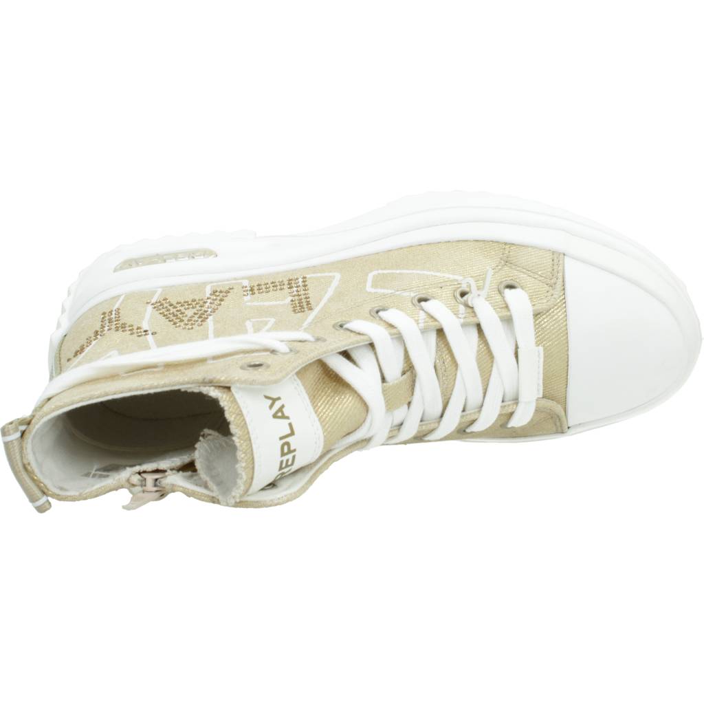 REPLAY AQUA PRINT  en color ORO  (7)
