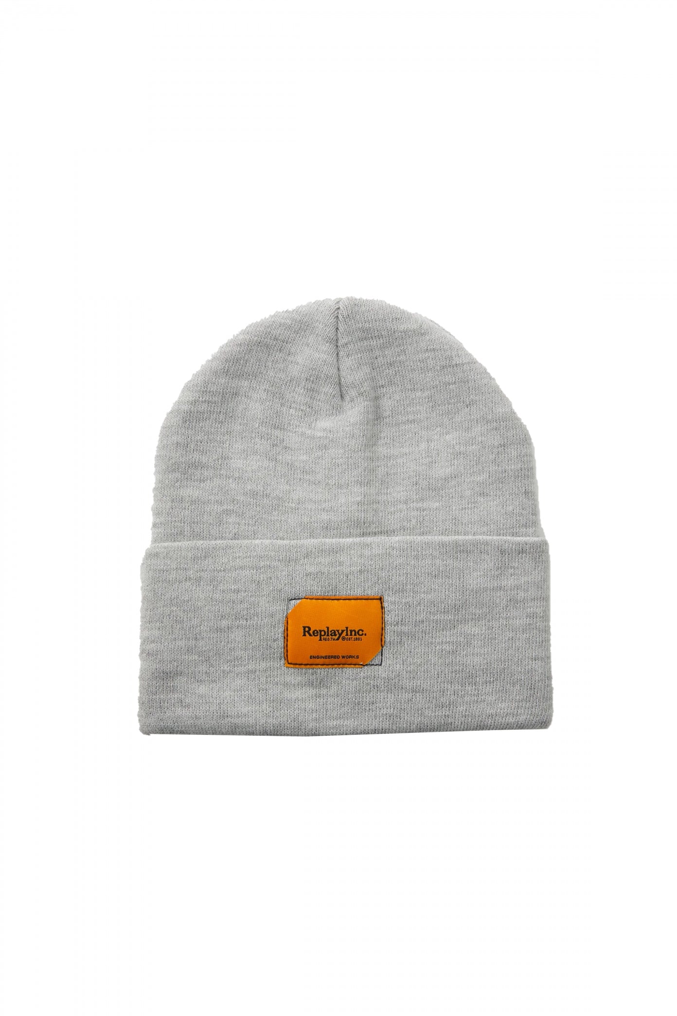 REPLAY BEANIE en color GRIS  (1)