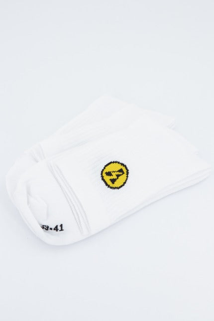 YELLOW PACK DE  THUNDER SOCKS en color BLANCO  (1)