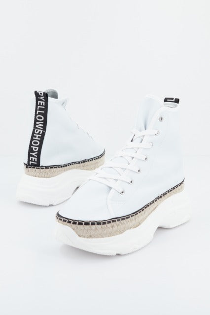 YELLOW STREET BOOT PARTY LEATHER en color BLANCO  (1)