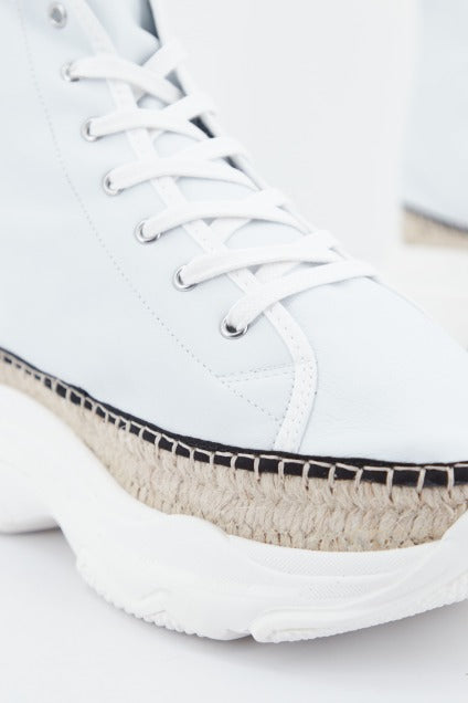 YELLOW STREET BOOT PARTY LEATHER en color BLANCO  (2)