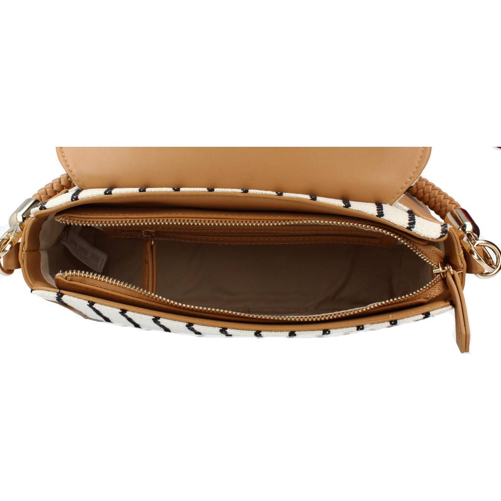 VALENTINO BAGS  BORSE A SPALLA LUCANO en color MARRON  (6)