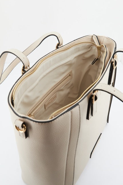 VALENTINO BAGS ICY RE en color BEIS  (4)