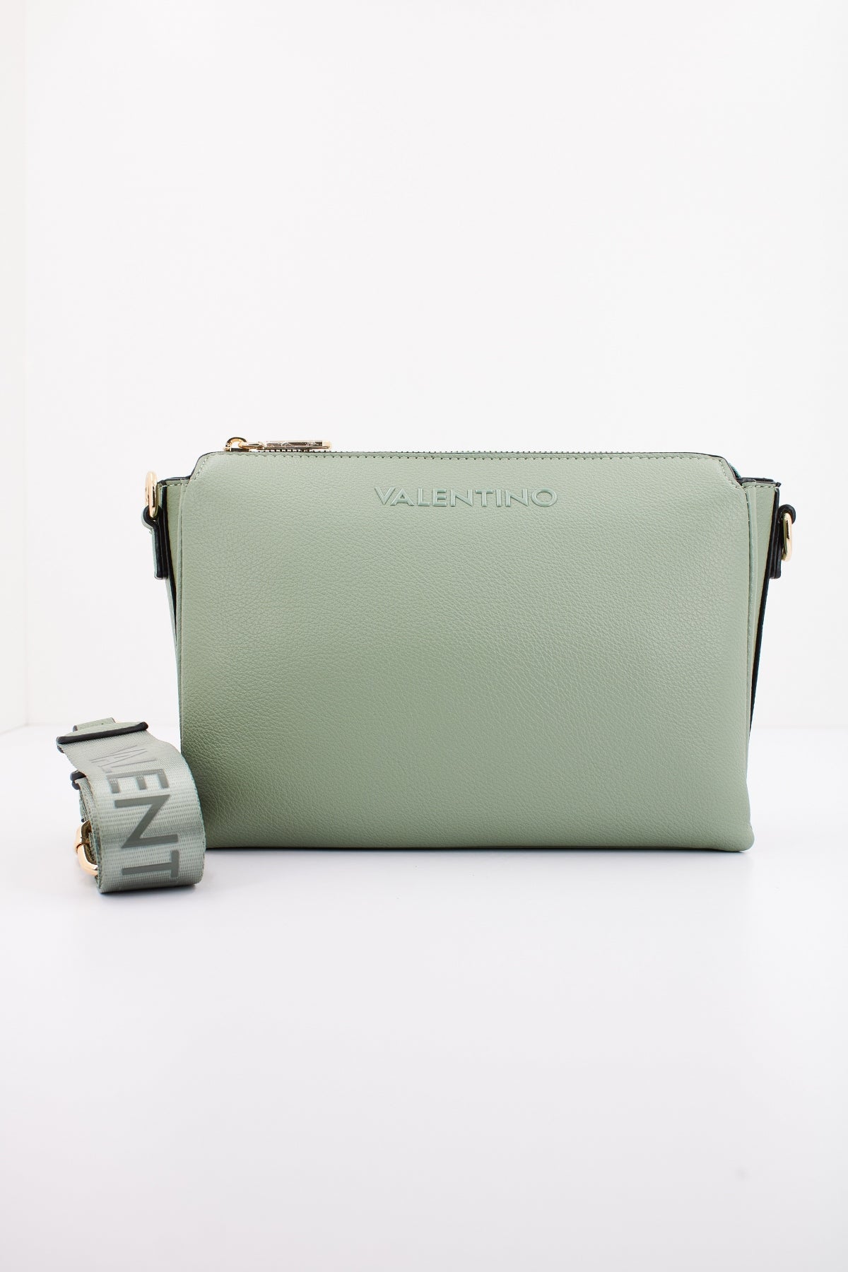 VALENTINO BAGS LADY SYNTHETIC BAG - MANHA en color VERDE  (1)