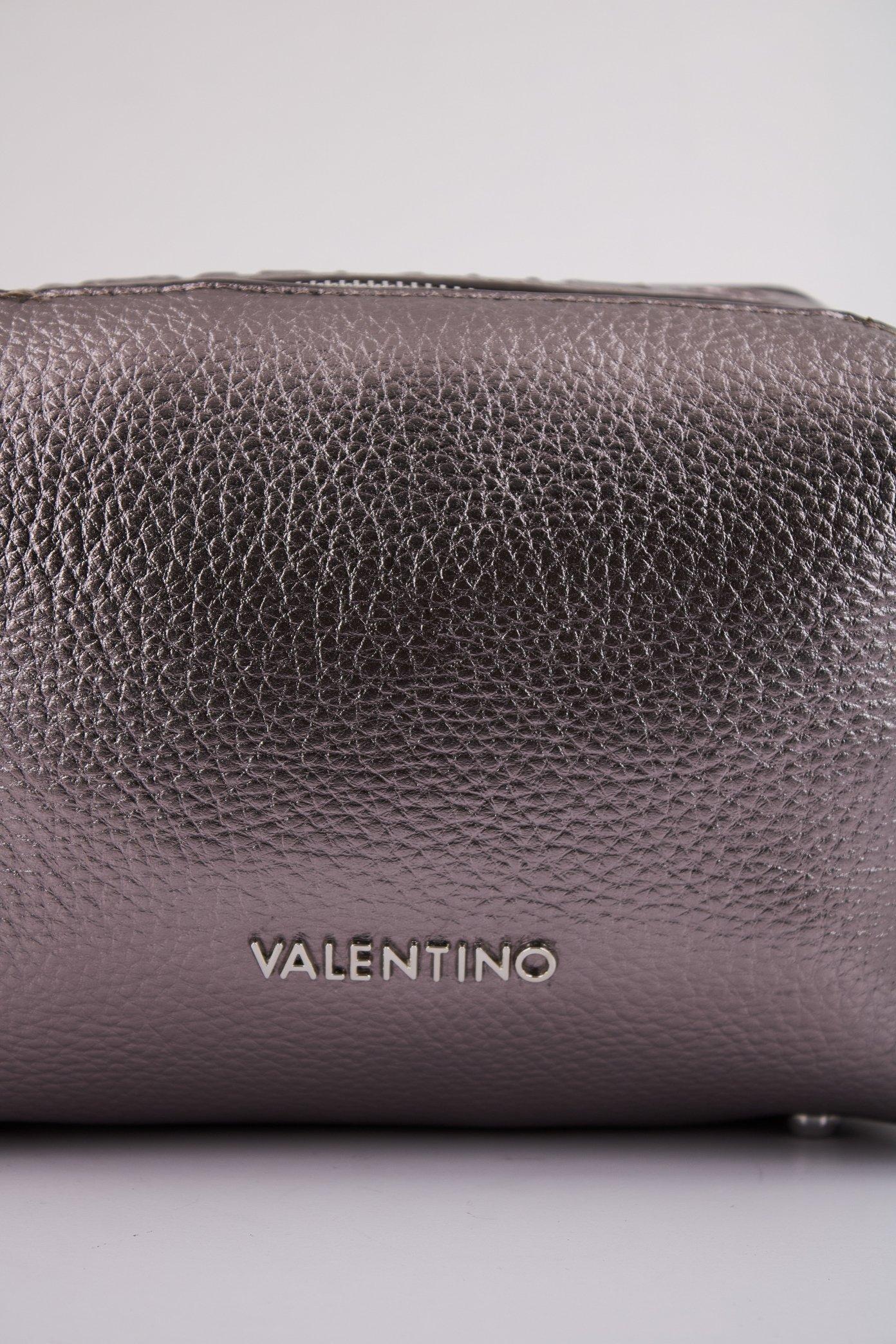 VALENTINO BAGS LADY SYNTHETIC BAG - PA en color PLATA  (4)