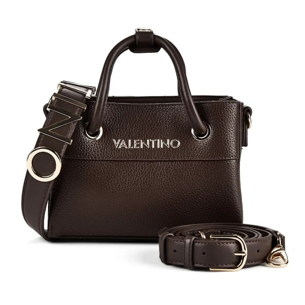 VALENTINO BAGS VBSA LADY SYNTHETIC BAG ALEXIA en color MARRON  (4)