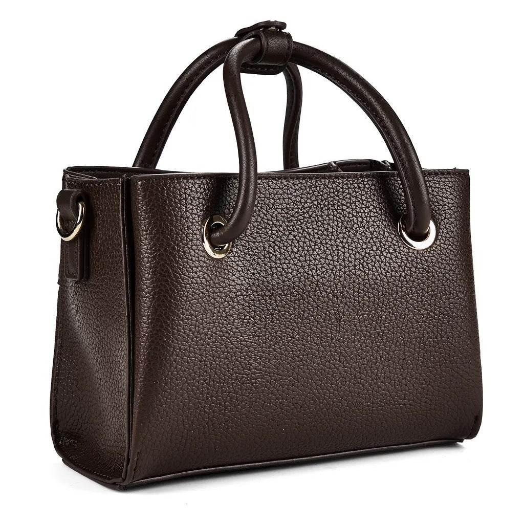VALENTINO BAGS VBSA LADY SYNTHETIC BAG ALEXIA en color MARRON  (5)