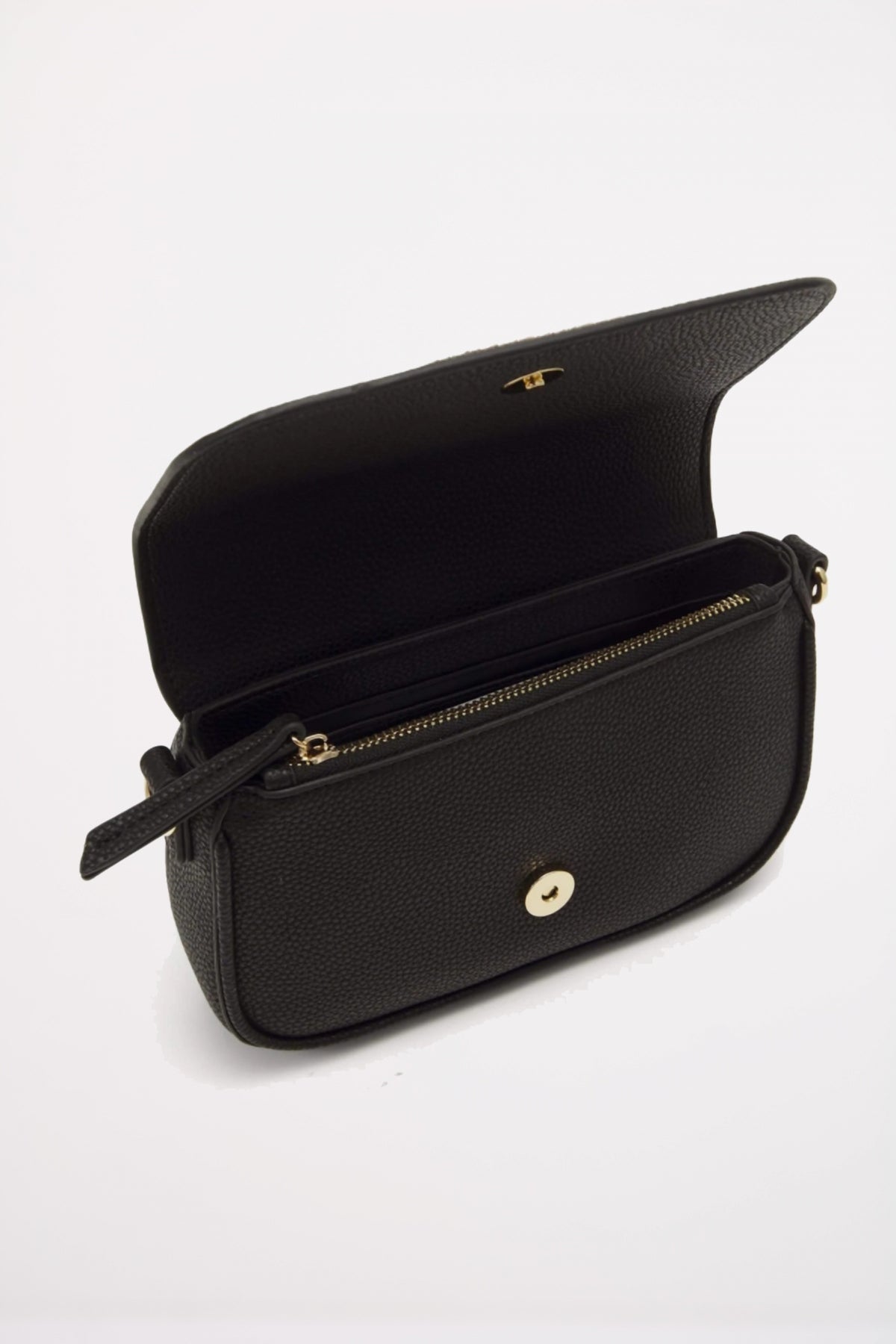 VALENTINO BAGS  LADY SYNTHETIC BAG - MIRA en color NEGRO  (3)