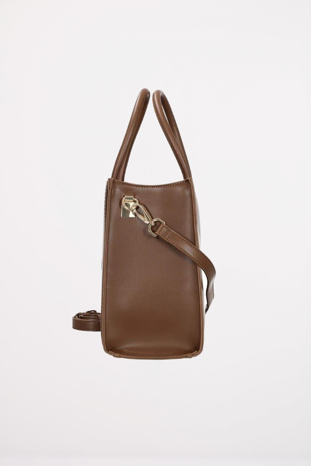 VALENTINO BAGS LADY SYNTHETIC BAG TONGA en color MARRON  (2)