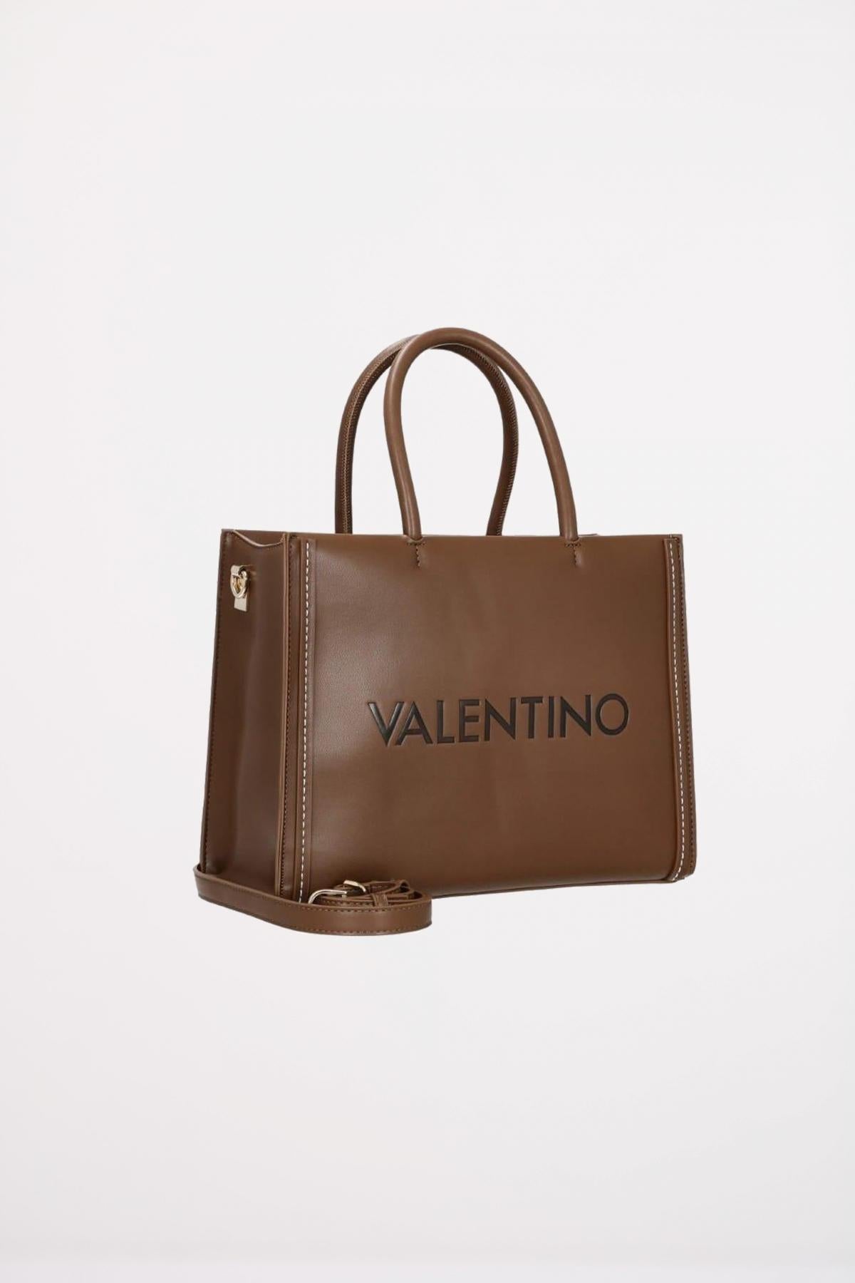 VALENTINO BAGS LADY SYNTHETIC BAG TONGA en color MARRON  (3)