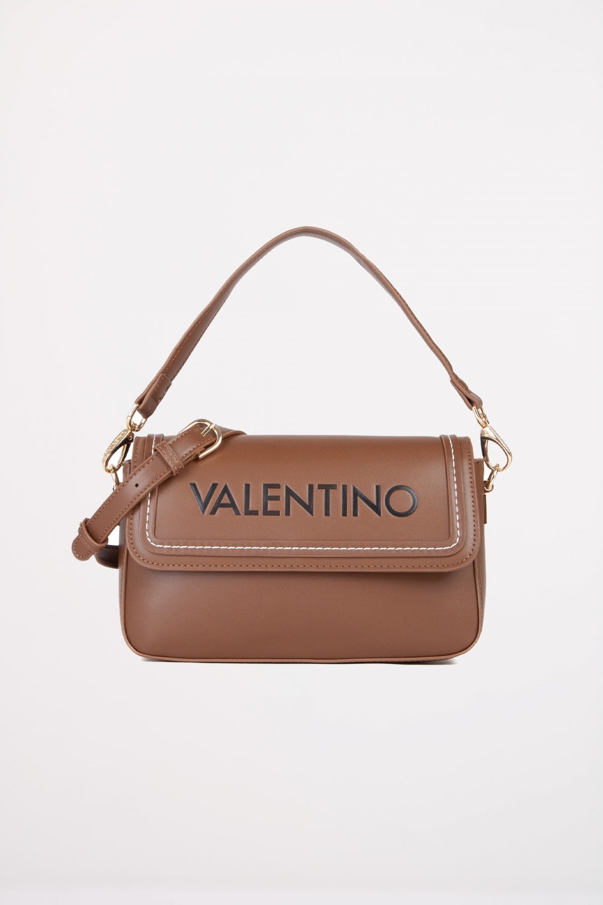 VALENTINO BAGS LADY SYNTHETIC BAG TONGA en color MARRON  (1)