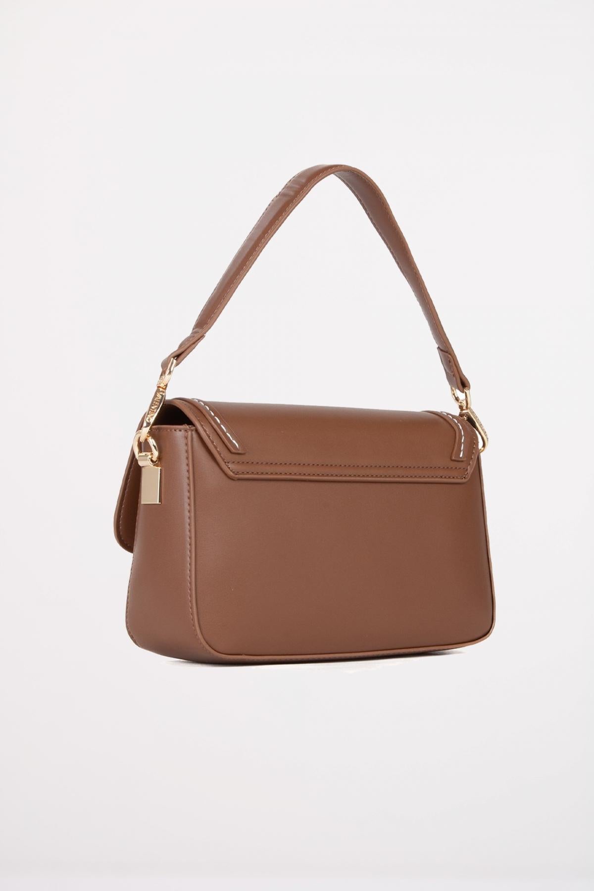 VALENTINO BAGS LADY SYNTHETIC BAG TONGA en color MARRON  (2)