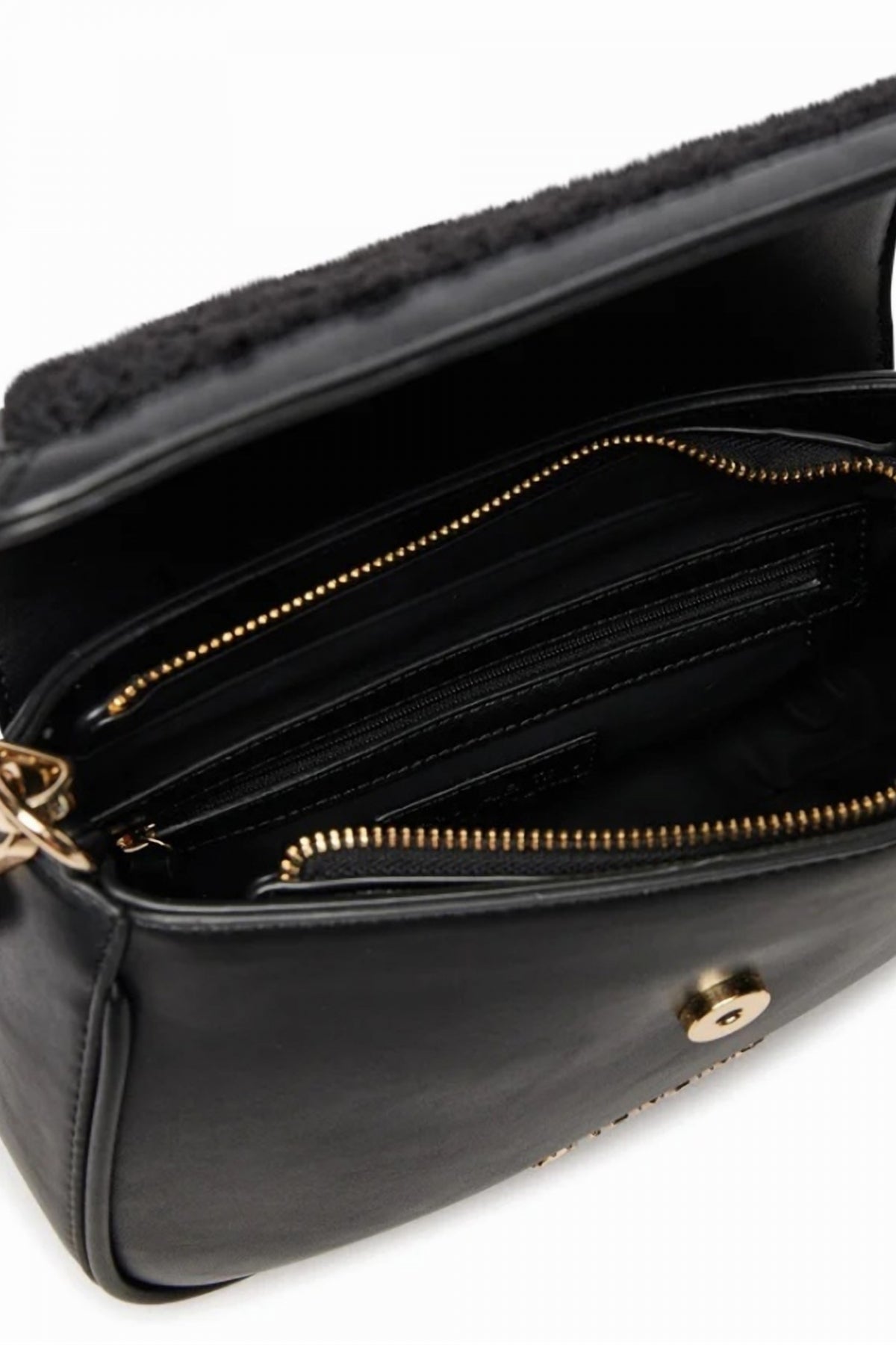 VALENTINO BAGS LADY SYNTHETIC BAG - SHARI en color NEGRO  (4)