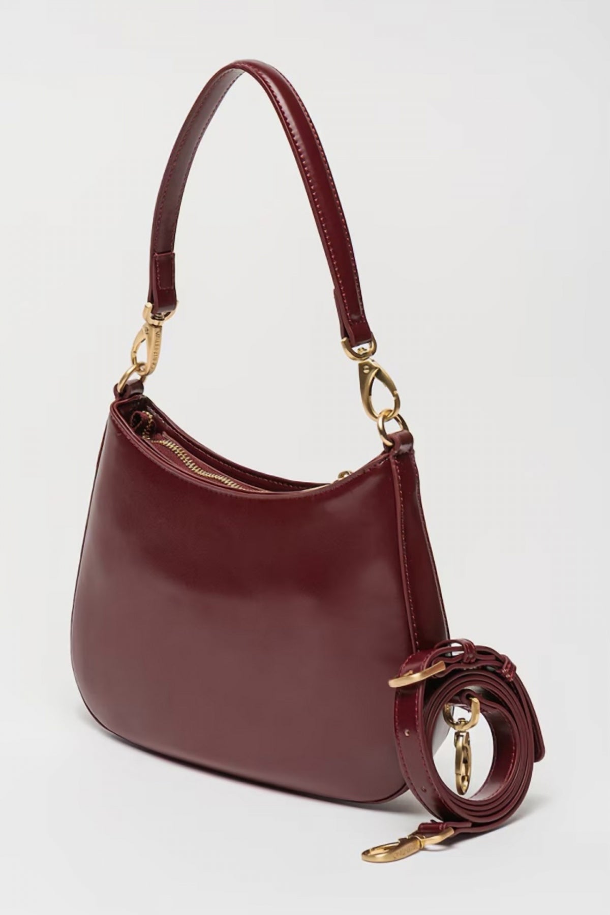 VALENTINO BAGS LADY SYNTHETIC BAG - TYPE en color BURDEOS  (2)