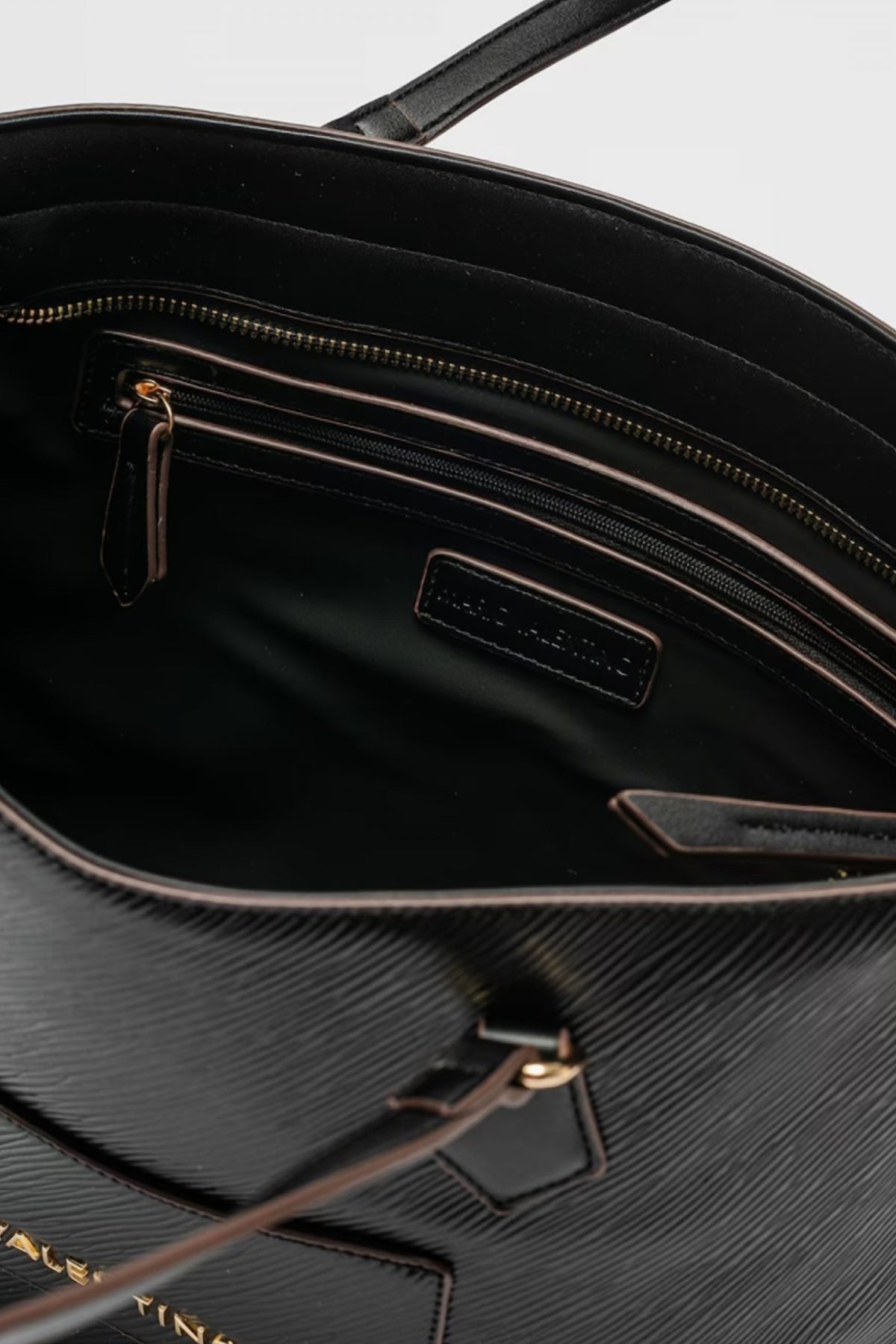 VALENTINO BAGS LADY SYNTHETIC BAG - POSIL en color NEGRO  (4)
