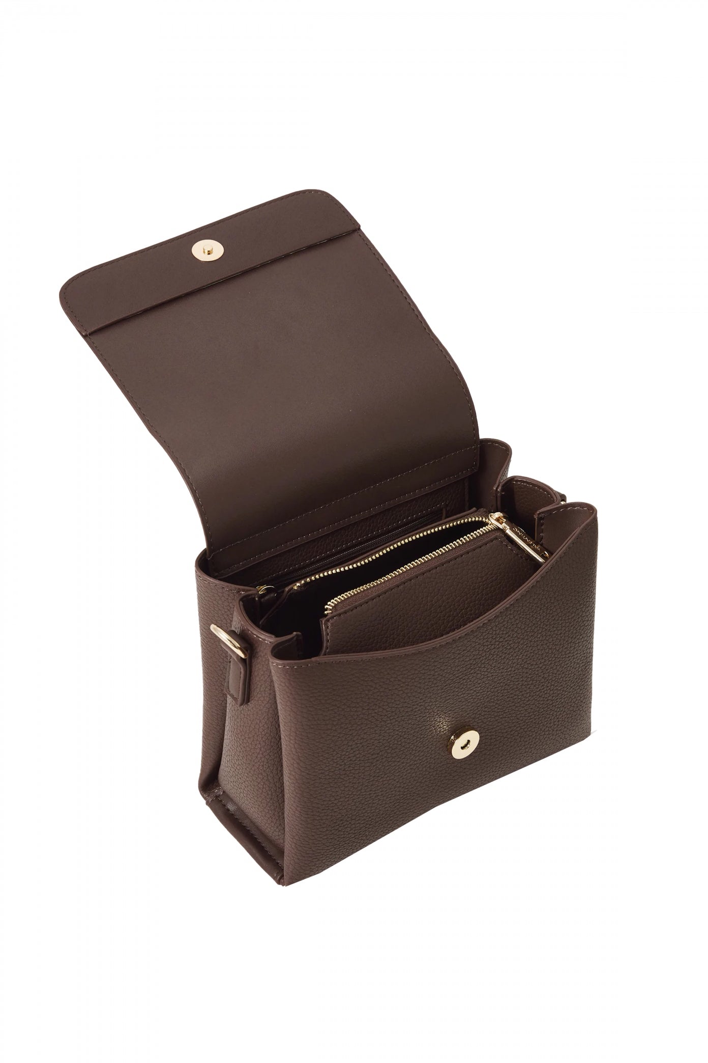 VALENTINO BAGS CARTELLA ALEXIA en color MARRON  (3)