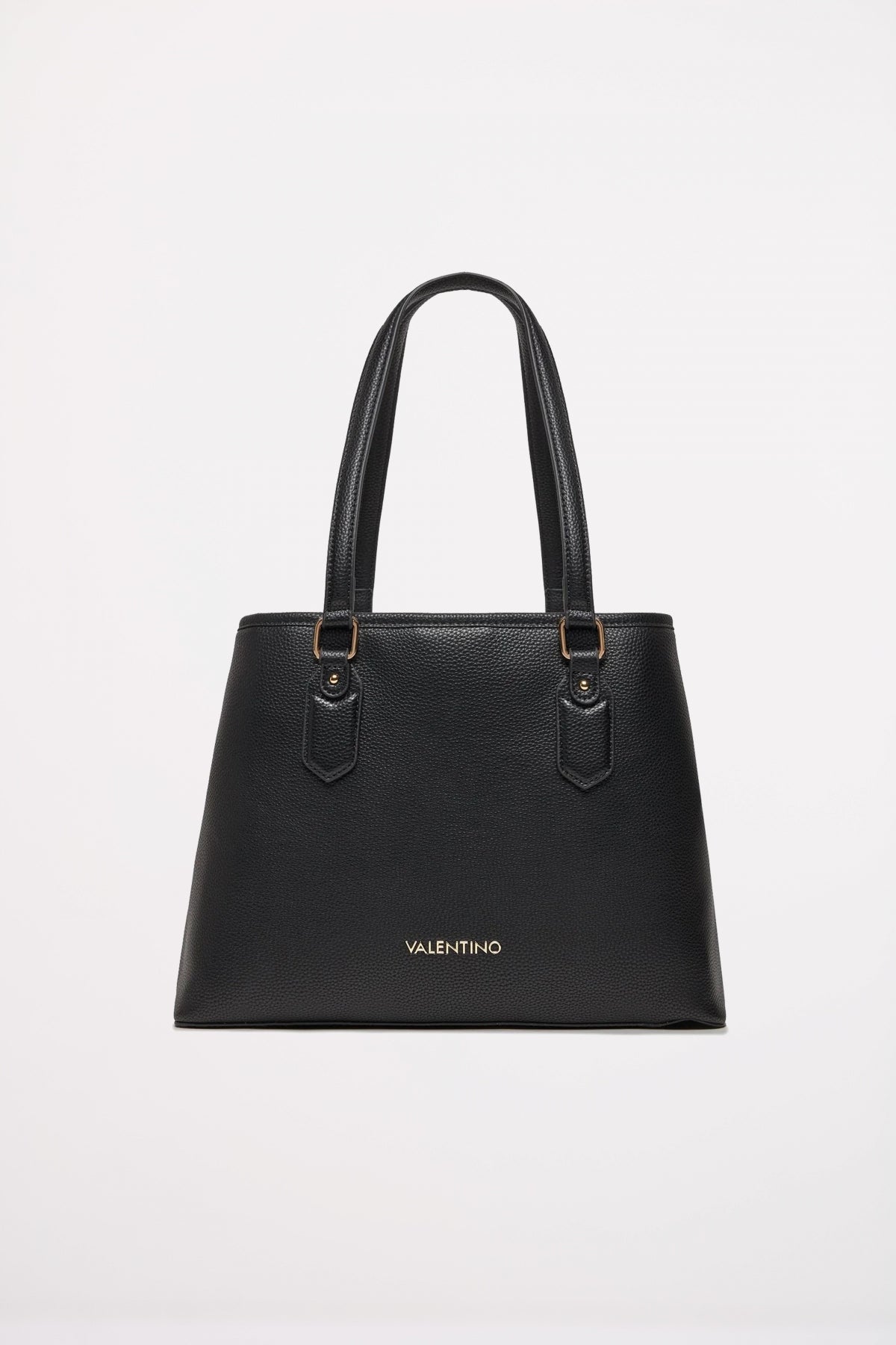 VALENTINO BAGS SHOPPING BRIXTON en color NEGRO  (1)