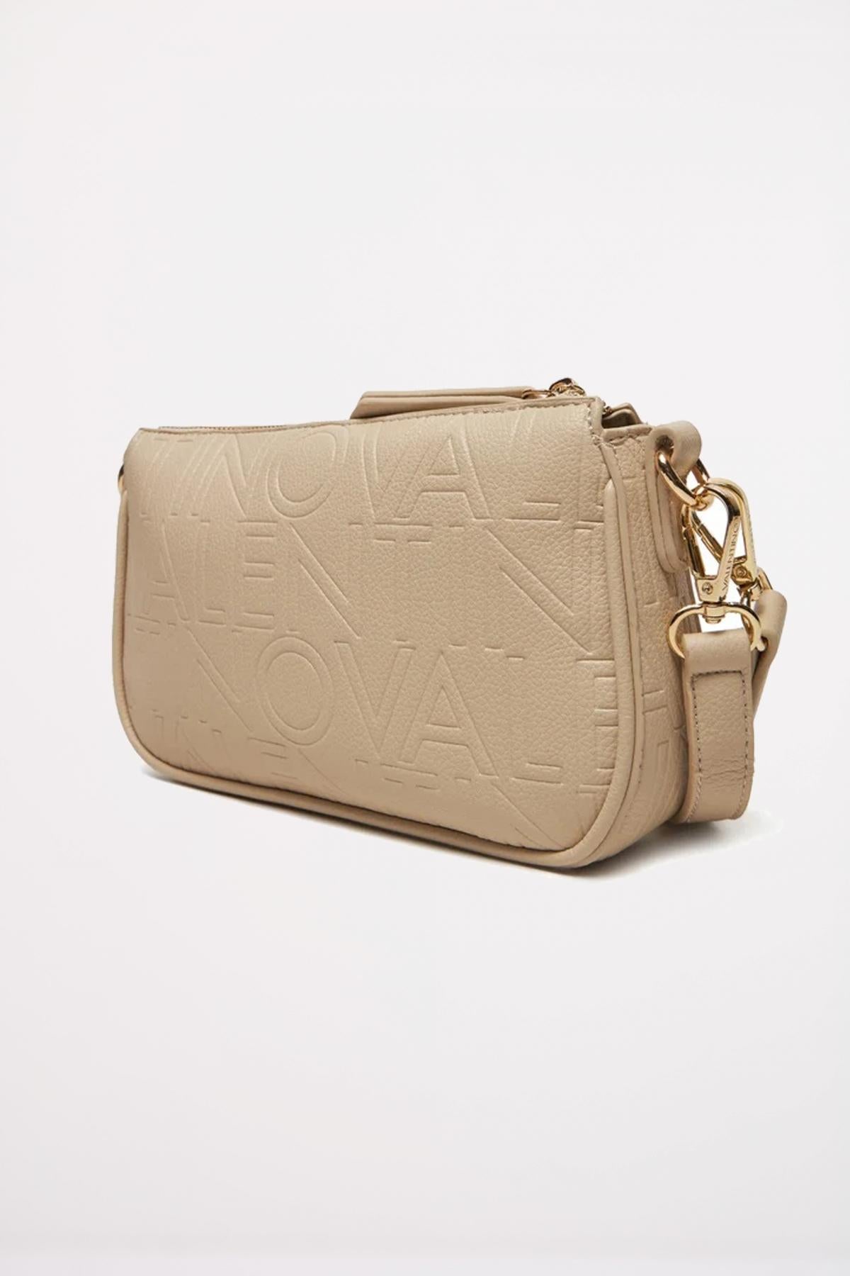 VALENTINO BAGS TRACOLLA PANSY en color BEIS  (2)