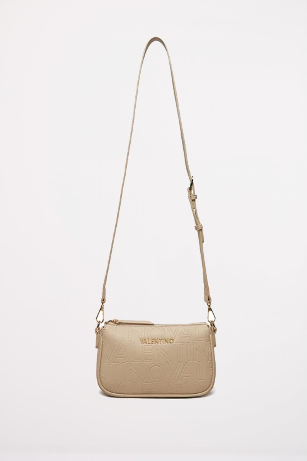 VALENTINO BAGS TRACOLLA PANSY en color BEIS  (4)