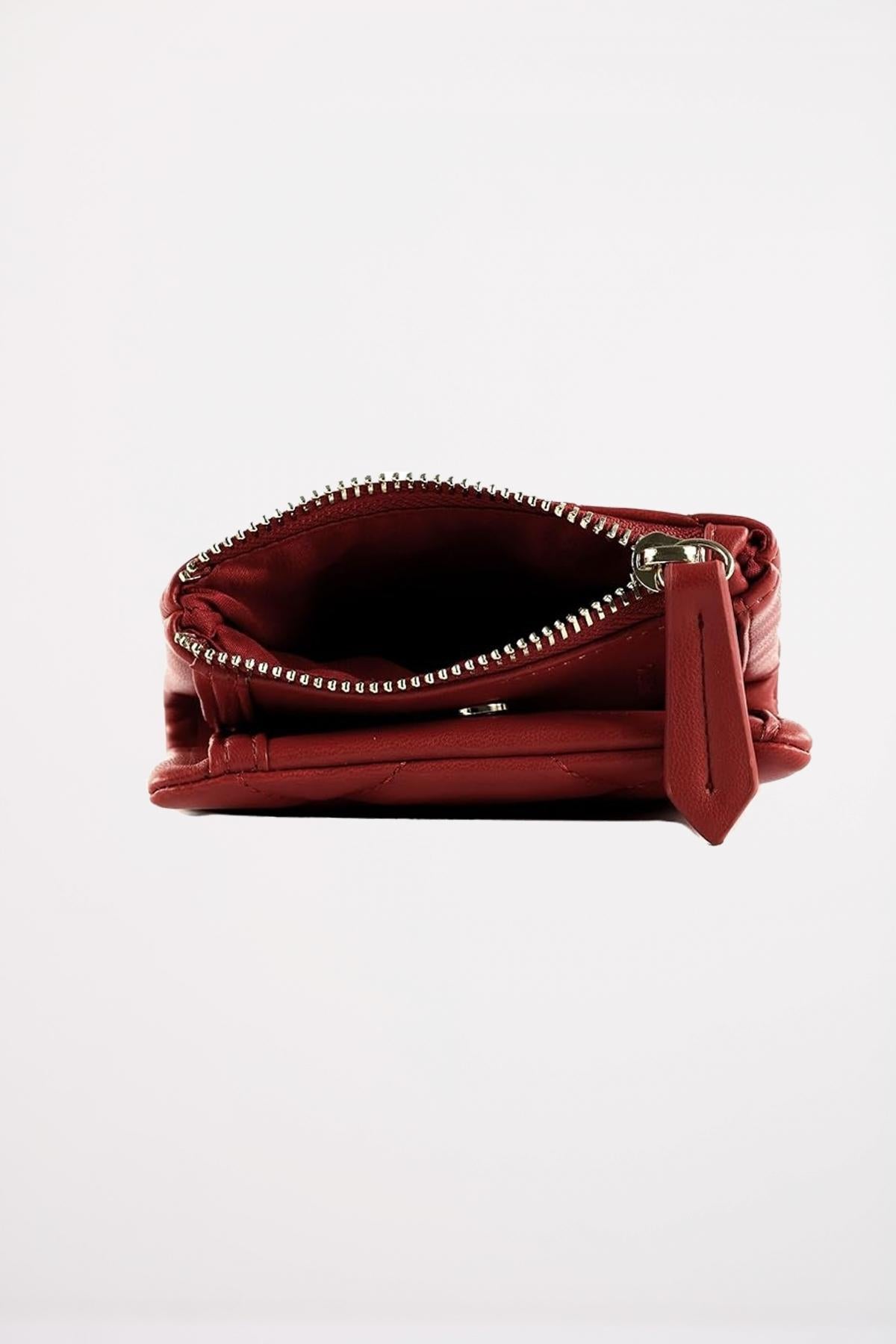 VALENTINO BAGS PORTAFOGLI CON ZIP OCARI en color ROJO  (3)