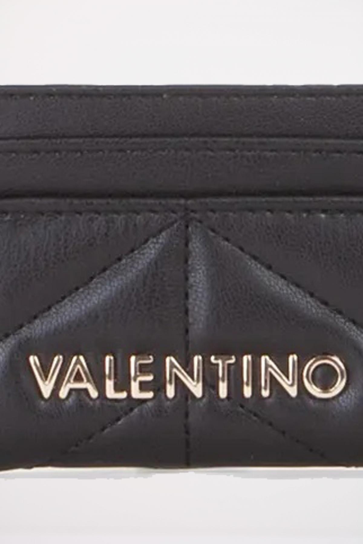 VALENTINO BAGS PORTA CARTE DI CREDITO PE en color NEGRO  (2)