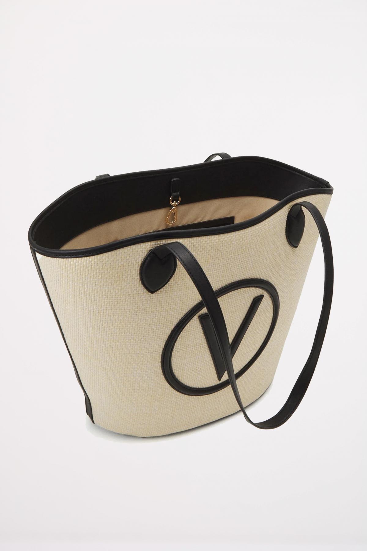 VALENTINO BAGS COVENT BAG en color MARRON CLARO  (3)